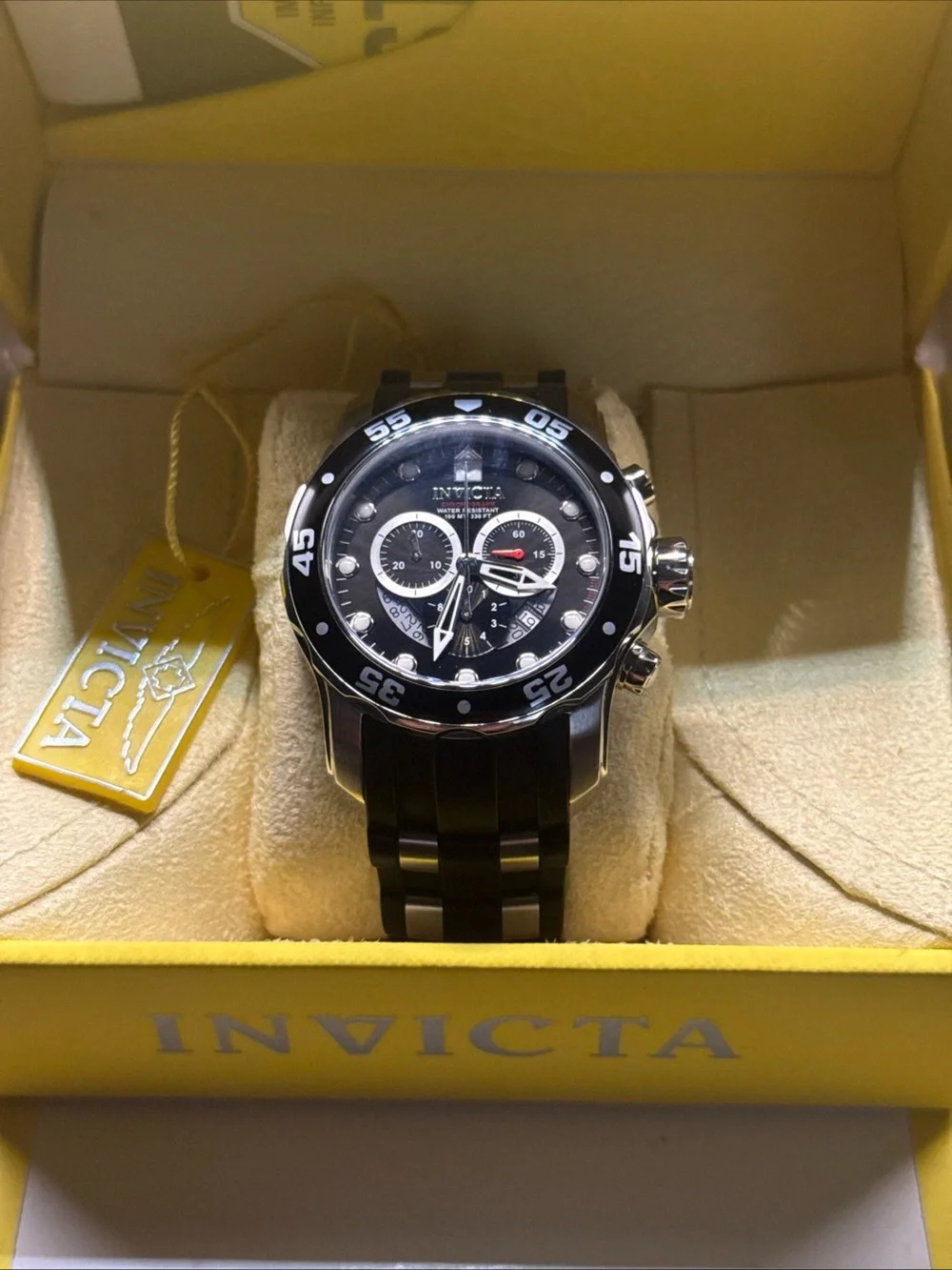 Invicta 6977 Pro Diver Quartz Watch for Men - Black